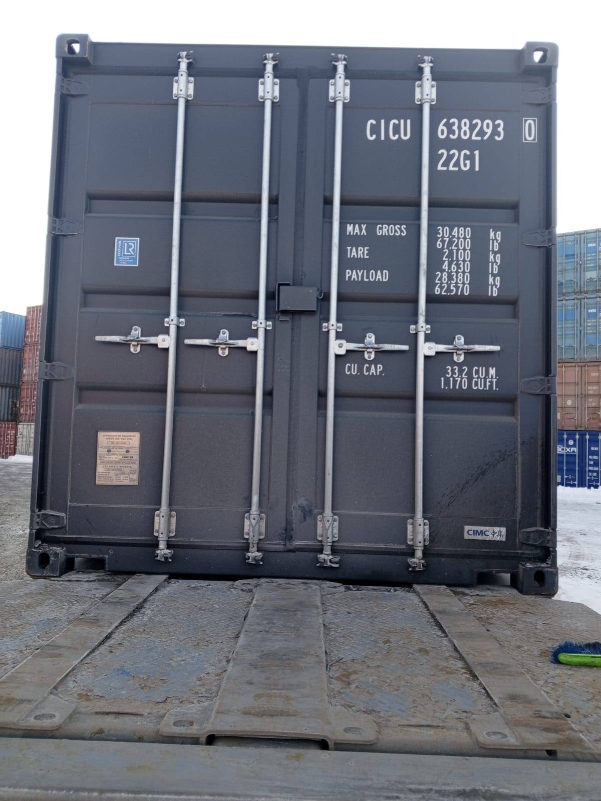 Морской контейнер CICU6382930